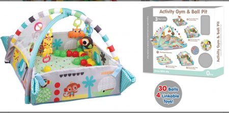 Salteluta interactiva 5 in 1 bebe verde [1]
