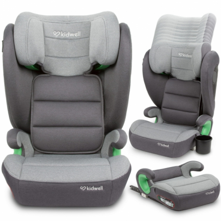 Carucioare si articole transport copii si bebelusi - Scaun auto cu Isofix 15-36 Kg Kidwell Weston - Dark Gray
