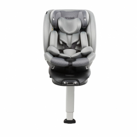 Scaune auto copii - Scaun auto cu ISOFIX Kidwell GoCar, grupa 40-135 cm, i-Size, omologare R129 - Gri