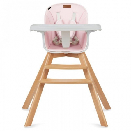 Scaune de masa bebe - Scaun de masa Kidwell NOBIS - Roz