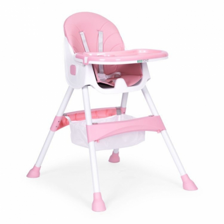Scaune de masa bebe - Scaun de masa pentru copii Ecotoys HC521 - Roz