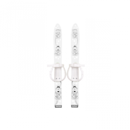 Jucarii de exterior - Schiuri copii Marmat 70 cm - Alb