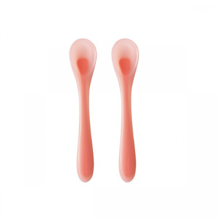 Pentru Bebe - SET 2 LINGURITE SILICON, MOMBELLA - ROZ