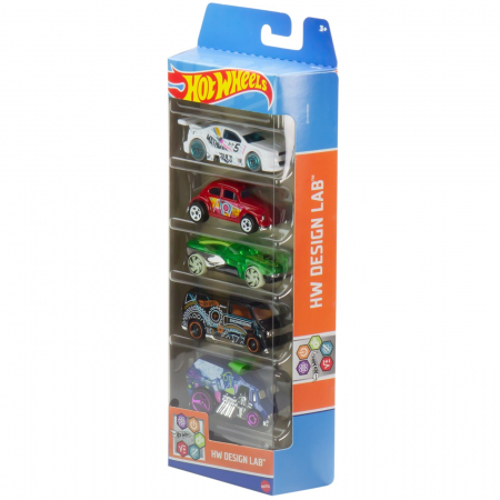 Set 5 Masini Hot Wheels Design Lab [1]