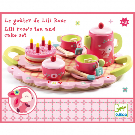 Joc de rol Set aniversar roz, Djeco [2]