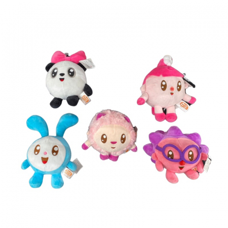 Jucarii de plus - Set 5 Jucării din Plus Baby Riki