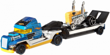 Set Camion Si Masina Sport Hot Wheels Steel Power [1]