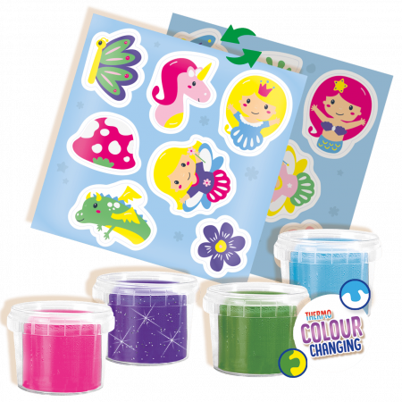Set copii cu plastilina termocromatica si personaje de basm [1]