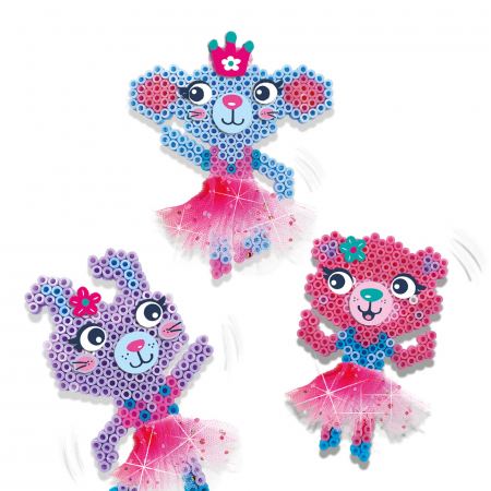 Set creativ Beedz - Margele de calcat Animale balerine [1]