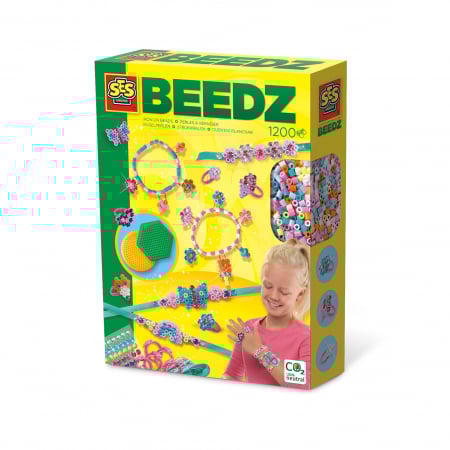 Jucarii si jocuri interactive pentru  copii - Set creativ Beedz - Margele de calcat Bijuterii cu diamant
