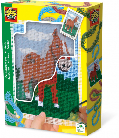 Copii 3 ani+ - Set creativ - Broderie cal