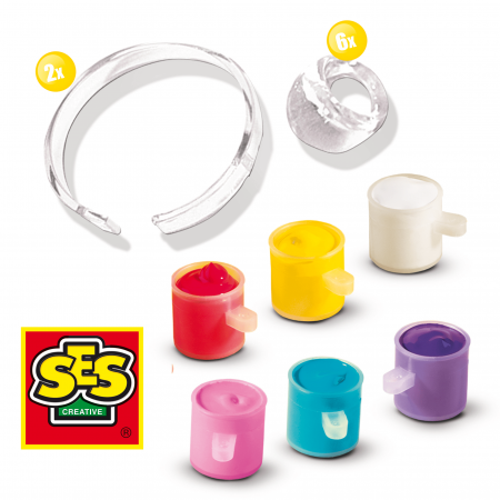 Set creativ pentru copii - Inele si bratari de decorat [2]