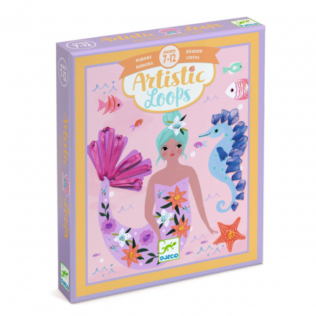 Set creativ cu funde si panglici Atlantis, Djeco [1]