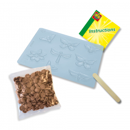 Set pentru copii de facut ciocolata cu forme de fluturi [1]