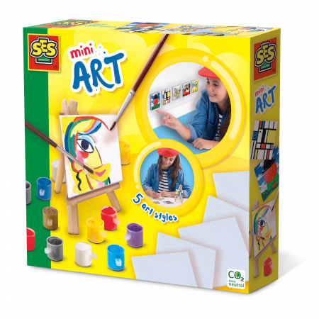 Jucarii copii si bebe - Set creativ - Mini arta