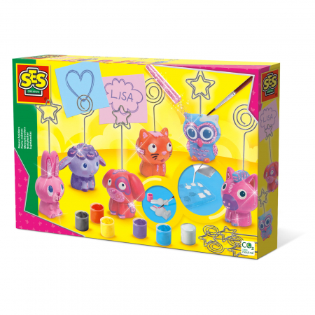 Copii 3 ani+ - Set creativ mulaj si pictura - Suporturi pentru memorii
