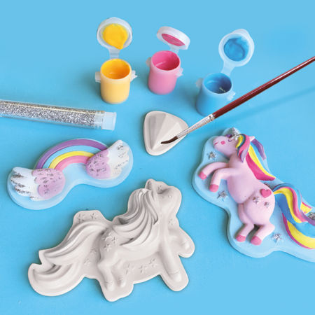 Set creativ mulaj si pictura - Unicorni [1]
