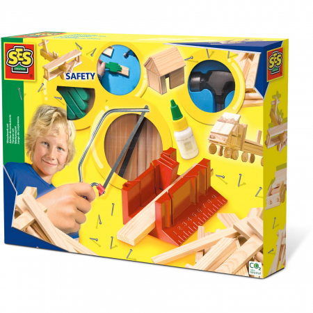 Jucarii copii si bebe - Set creativ - Set tamplarie de lux