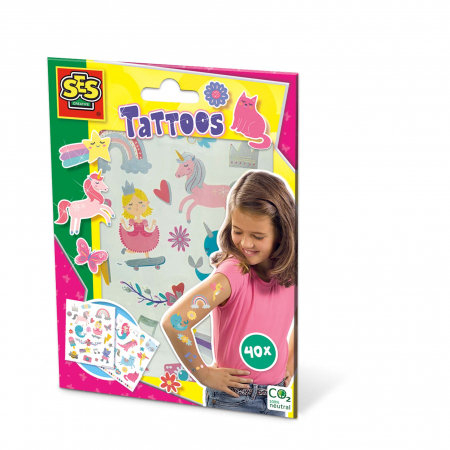 Copii 3 ani+ - Set de tatuaje pentru copii cu personaje din basme