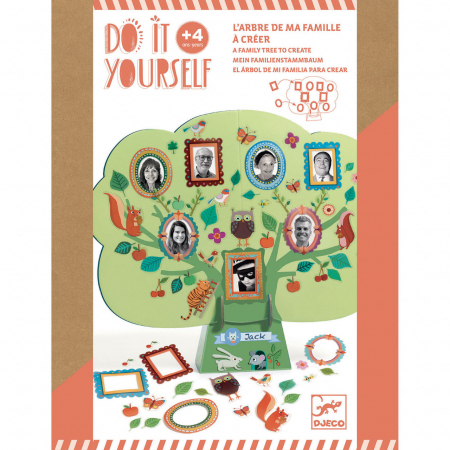 Joc creativ DIY Arborele genealogic, Djeco [3]