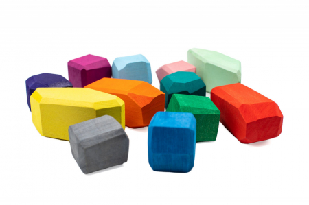 Copii 3 ani+ - Set Handmade, Wooden rocks