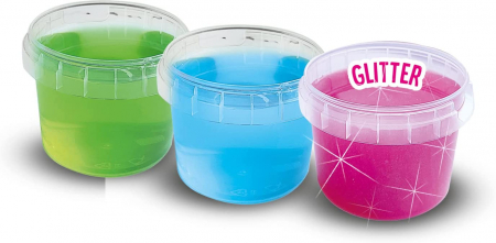 Set de mixat slime colorat cu margele si bile [2]