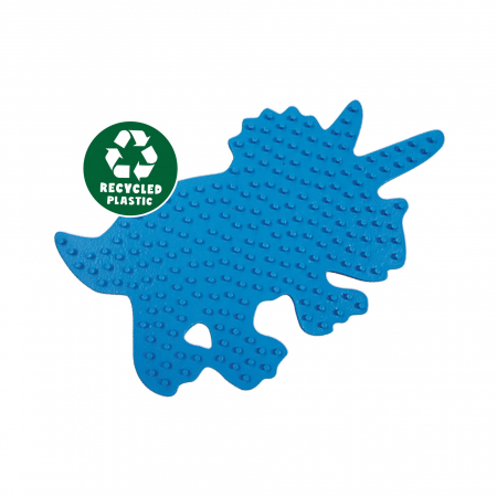 Jucarii copii si bebe - Set placi pentru margelele de calcat Green Beedz - Triceraptos