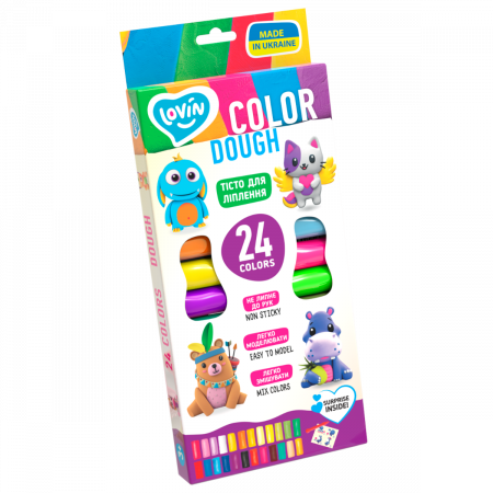 Pictura, modelaj si accesorii - Set plastilina Lovin 24pcs*15gr - Shine&Aroma