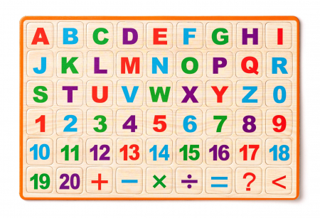 Tabla magnetica de pus pe masa cu litere [3]