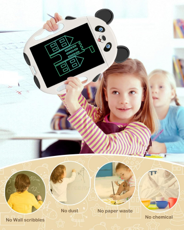Tableta de Desenat si de Scris LCD pentru Copii, Model Panda [4]
