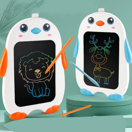 Pictura, modelaj si accesorii - Tableta de Desenat si de Scris LCD pentru Copii, Model Pingun Buclucas