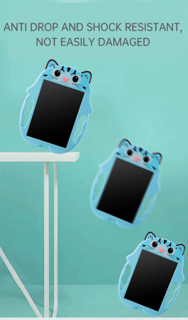 Tableta de Desenat si de Scris LCD pentru Copii, Model Pisicuta Adorabila [4]