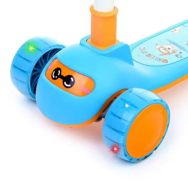 Trotineta Pliabila cu Lumini si Maner Reglabil [5]