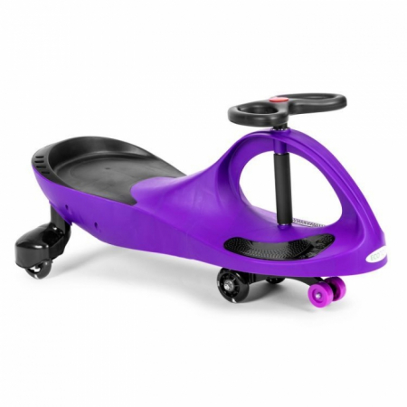 Trotinete - Trotineta gravitationala tip barca cu roti LED Ecotoys YM-SW-1 - Mov