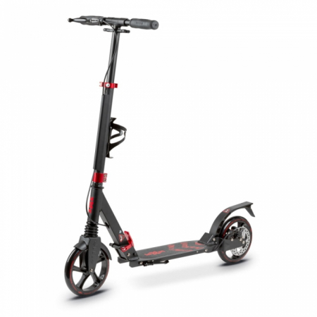 Trotinete - Trotineta pliabila de oras cu frana pe maner WXM RST-A02 - Red