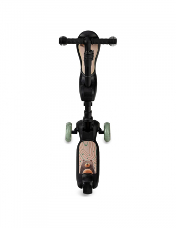 Trotineta transformabila 2in1 MoMi Kiuru - Black [4]