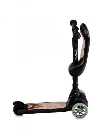 Trotineta transformabila 2in1 MoMi Kiuru - Black [2]