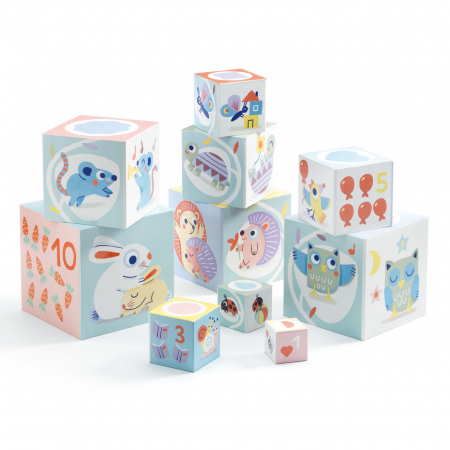 Turn de construit BabyBloki, Djeco [2]