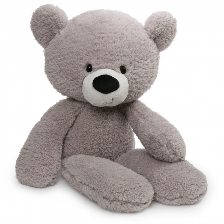 Jucarii de plus - Ursulet De Plus Fuzzy Gri 61cm