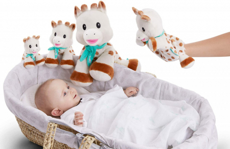 Vulli Girafa Sophie 'pufoasa' maxi 35 cm [3]