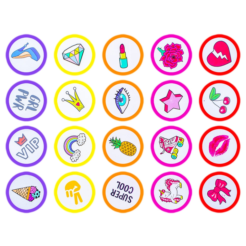 Accesorii craft, Stampilute rotunde, 20 buc/set - S-COOL [14]