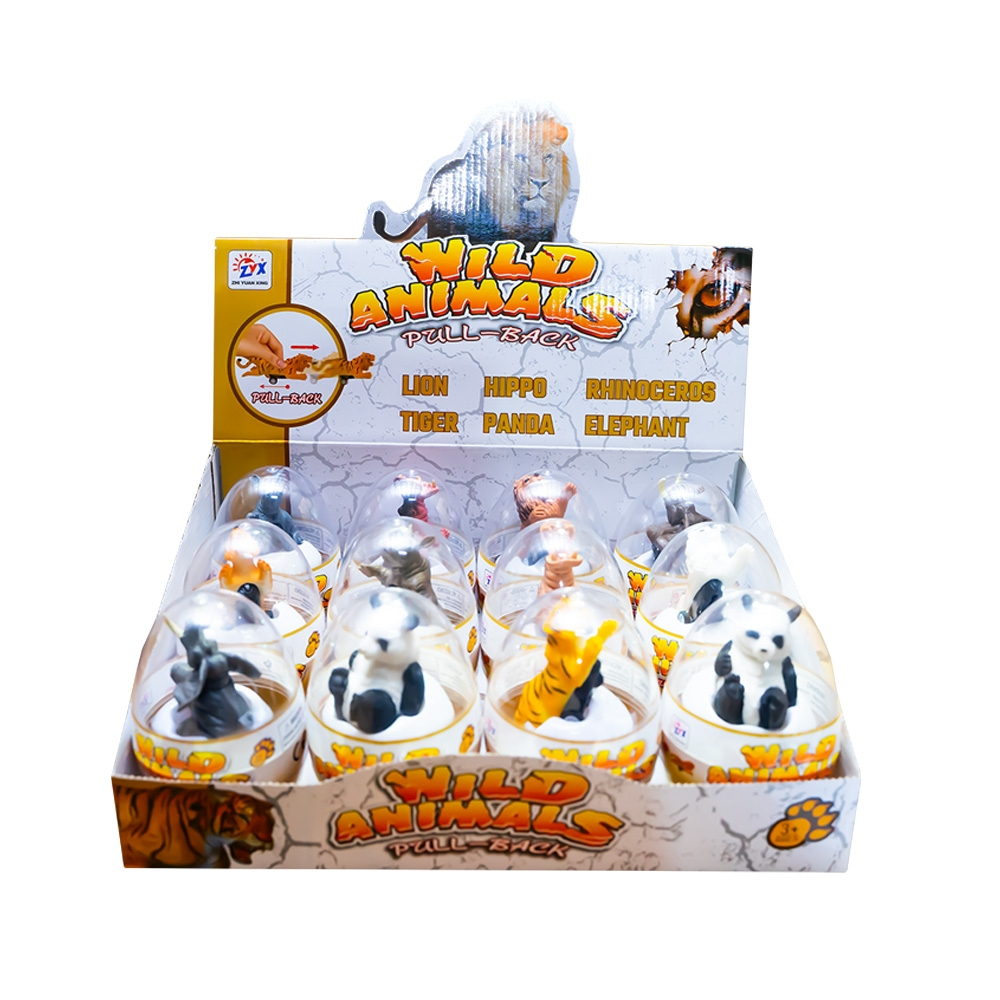 Animale salbatice cu frictiune, 12 buc/set [3]