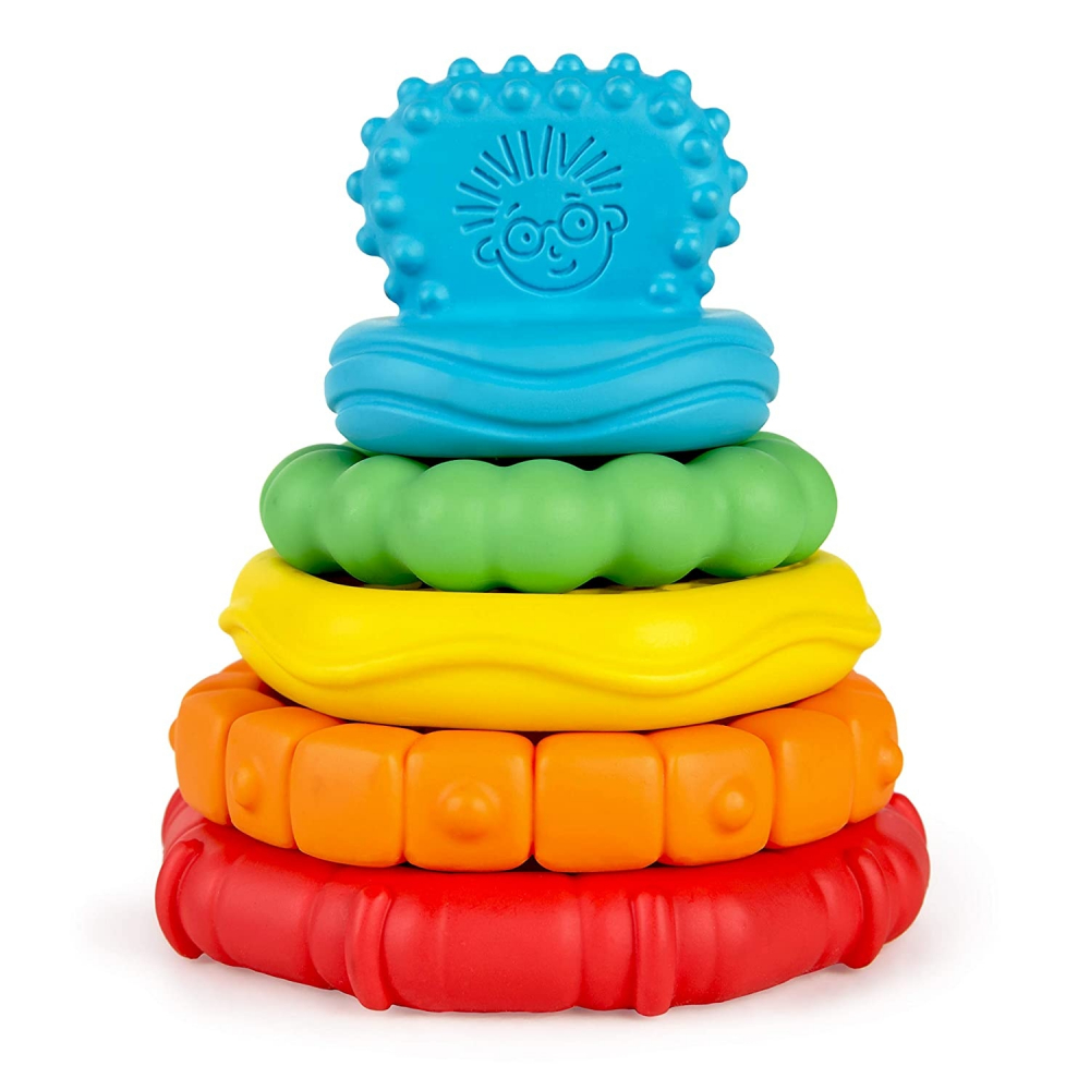 Baby Einstein - Jucarie multisenzoriala si de dentitie Stacking Teether [1]