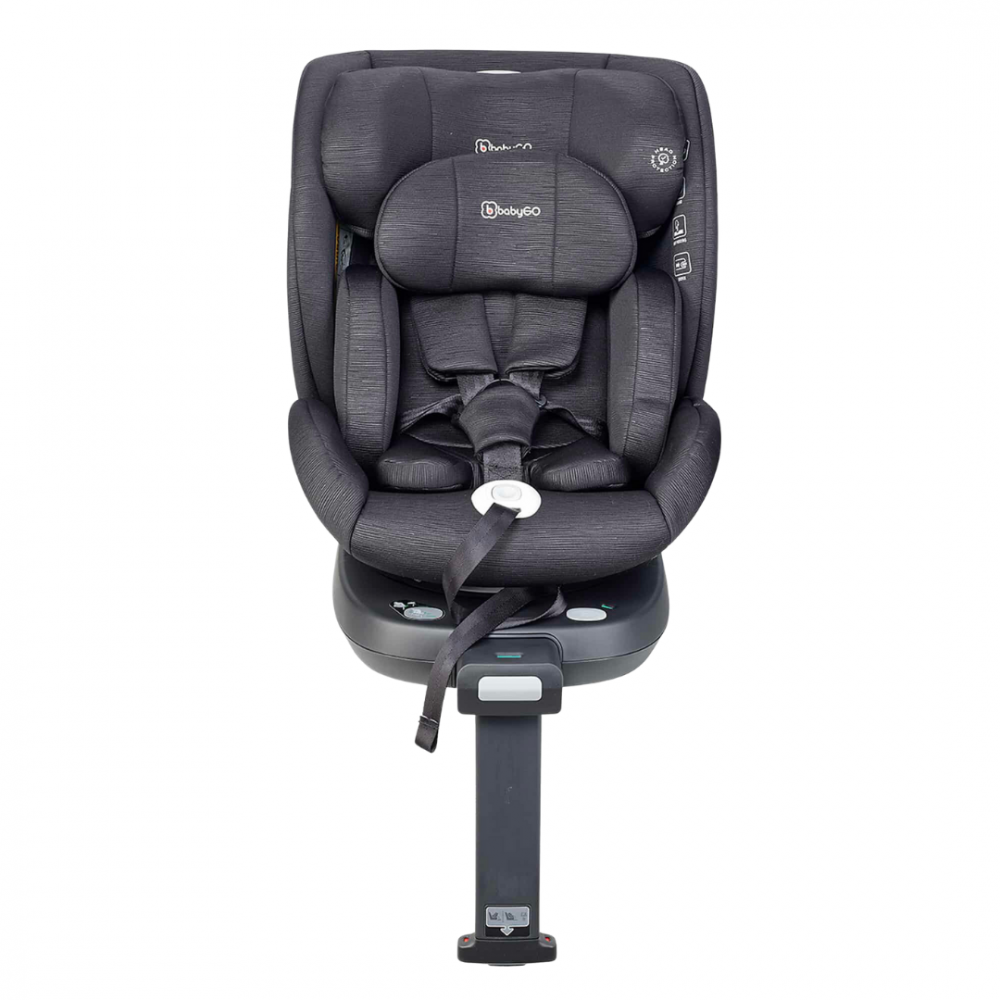 BabyGo - Scaun auto rotativ Prime 360, Black, 40-150 cm, certificat R129 [1]