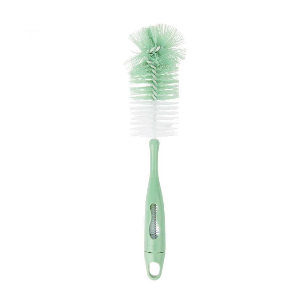 Badabulle - Perie de biberoane 2 in 1 verde [1]