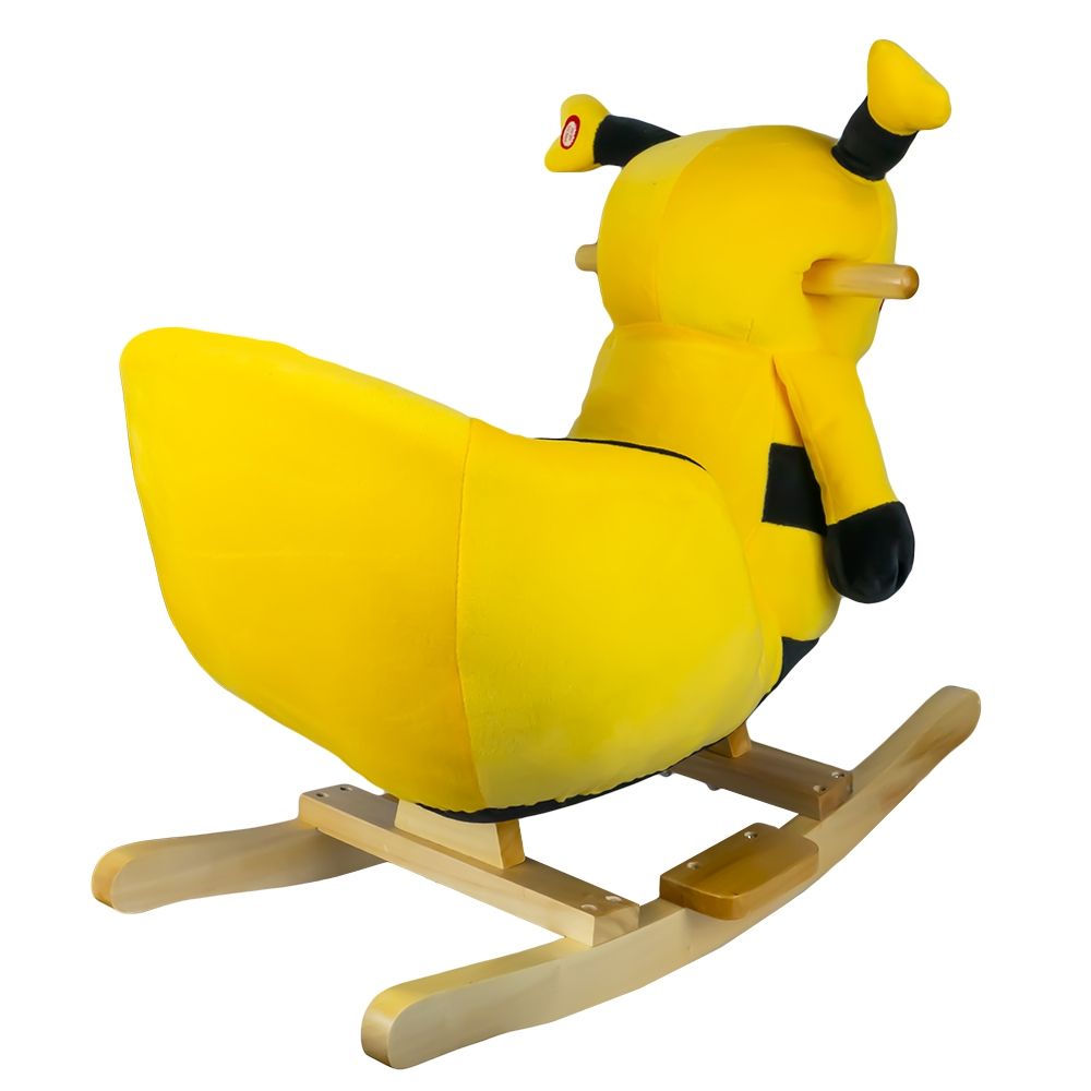 Balansoar pentru bebelusi, Albinuta, lemn + plus, 60x34x45 cm [3]