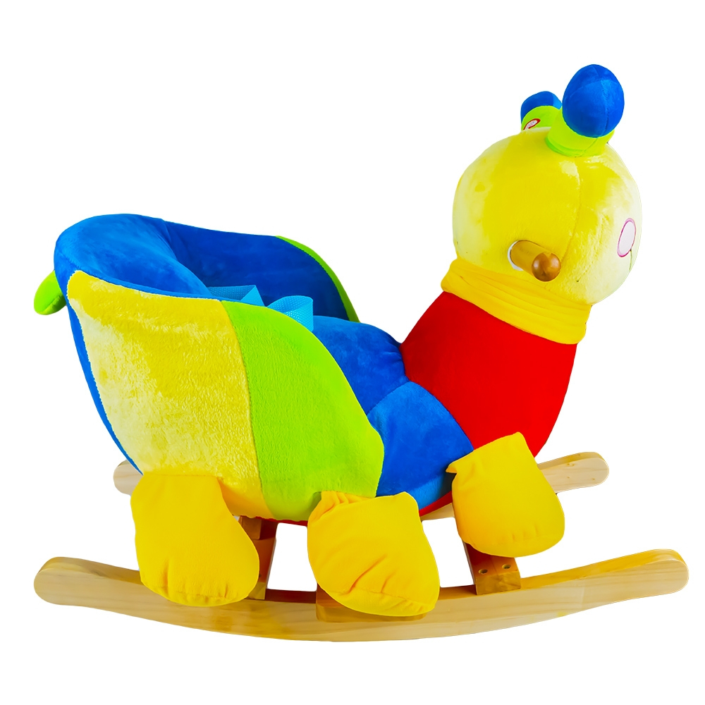 Balansoar pentru bebelusi, Melc, lemn + plus, 60x34x45 cm [2]