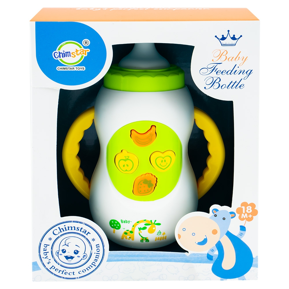 Biberon cu lumina si sunete, pentru bebelusi [2]