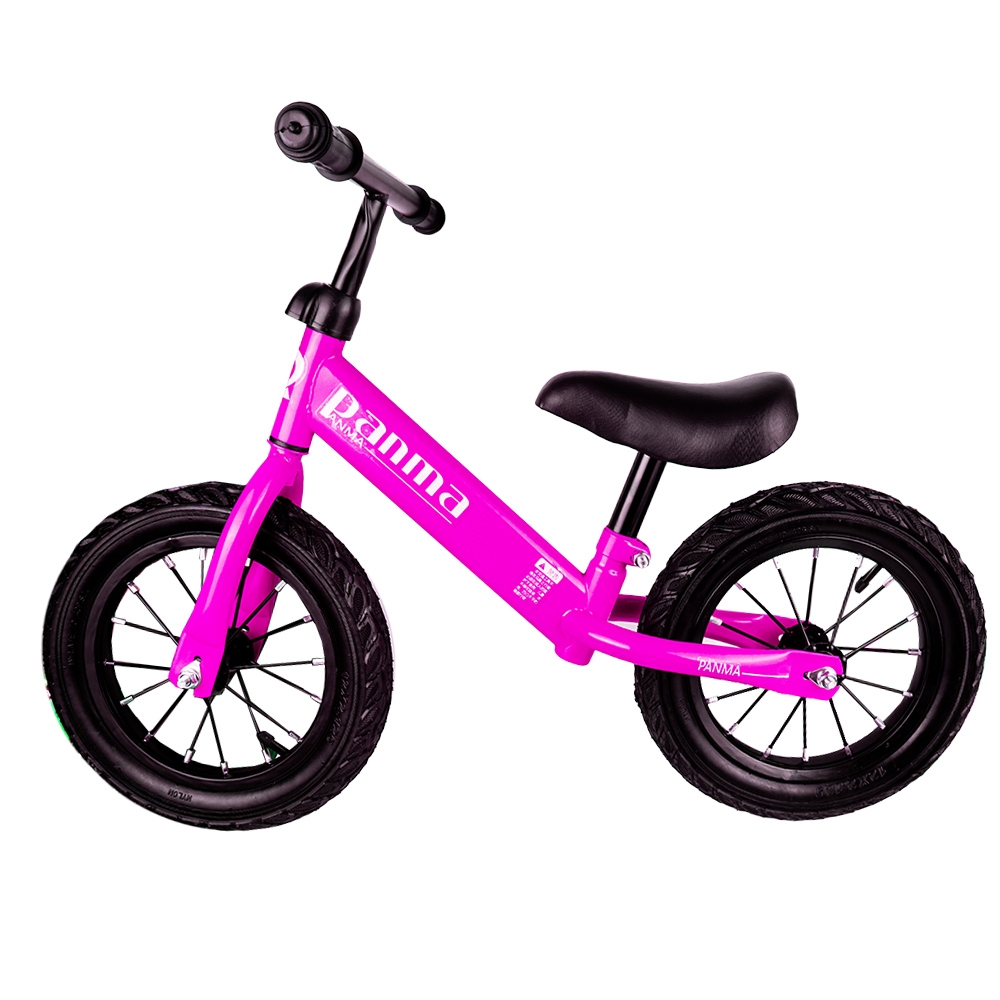 Bicicleta din metal, fara pedale, roti cauciuc [4]