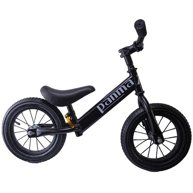 Bicicleta din metal, fara pedale, roti cauciuc [6]